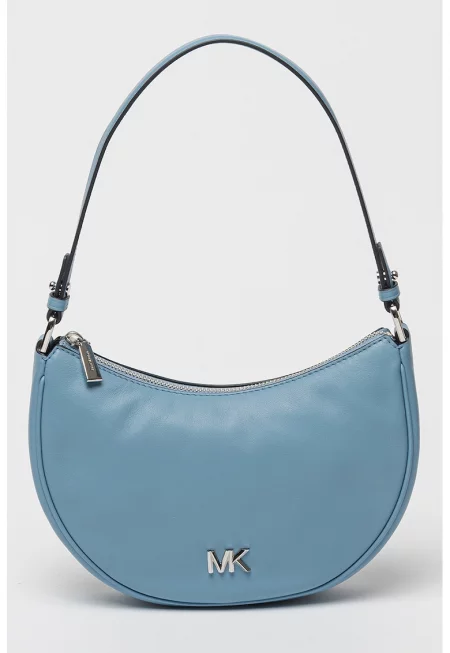 Кожена чанта за рамо - Син