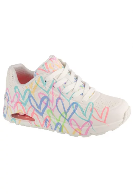 Маратонки -  Uno-Spread The Love 155507 - Бял