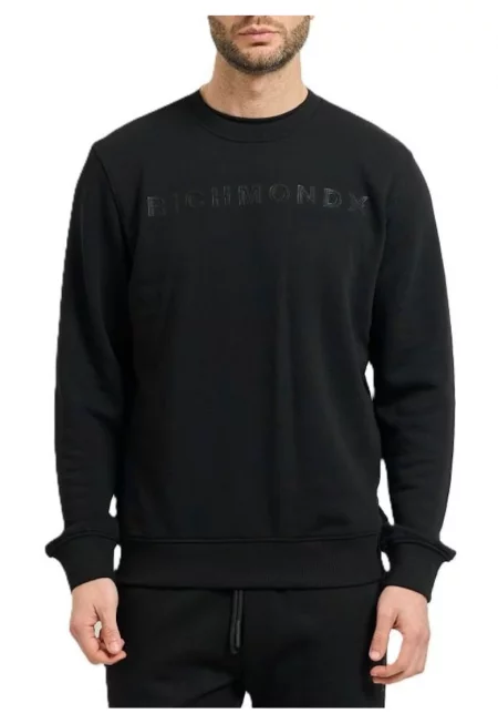 Мъжка блуза  SWEATSHIRT SEJAM - Черен