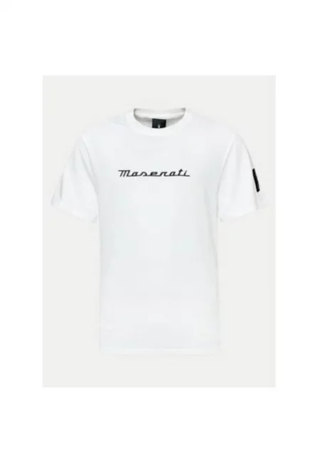 Мъжка тениска -  303999742 - Памук - Бяла - Бял