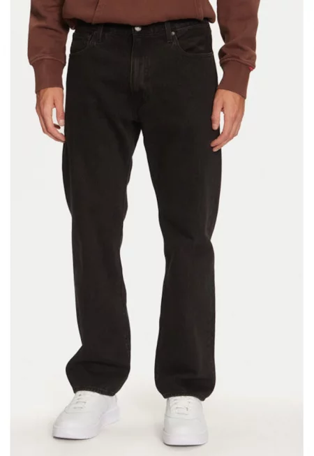 Мъжки дънки -  304229022 - Памук - Черен