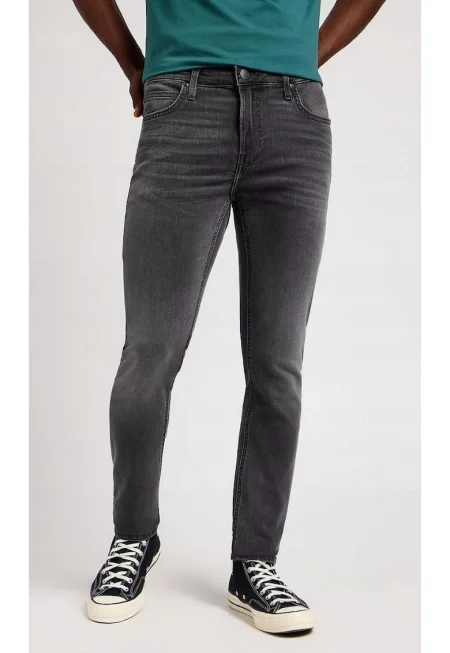 Мъжки дънки  модел Malone - вталени - сиви - памук