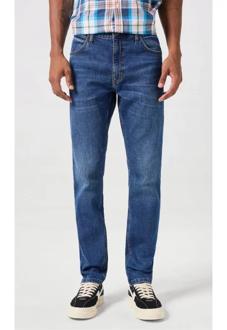 Мъжки дънки  River Dean - памук/полиестер/еластан - син