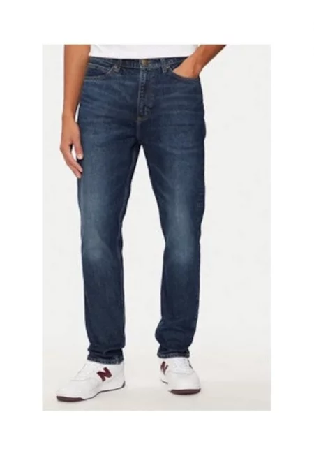 Мъжки дънки  синтетични - сини -