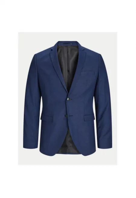 Мъжко яке -  304396489 - Рециклиран полиестер/Вълна - Син