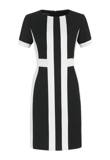 Миди рокля на райета