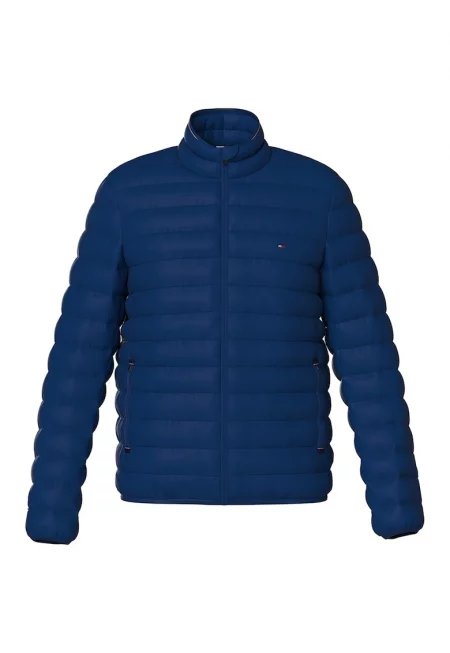 Непромокаемо зимно яке с вата - Тъмносин