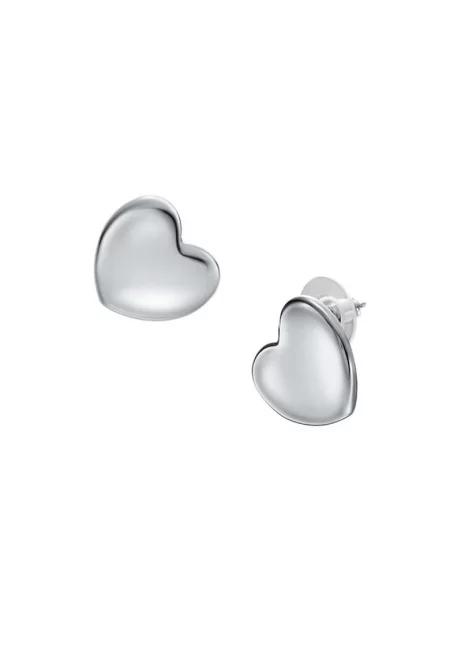 Обеци от неръждаема стомана - Сребрист