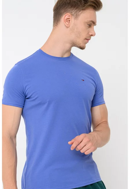 Памучна слим тениска