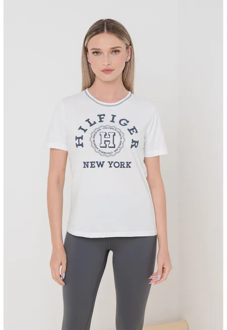 Памучна тениска с лого