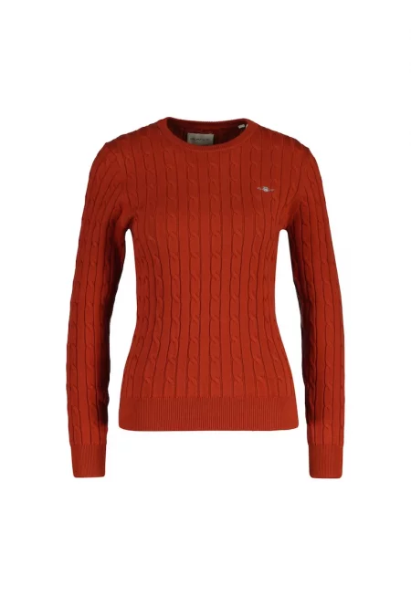 Плетен пуловер по тялото