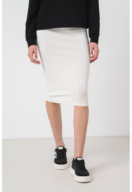 Пола с лого - Слонова кост