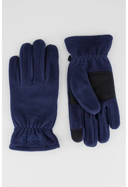 Поларени ръкавици с бродирано лого