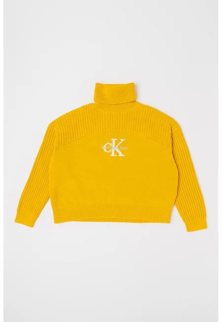 Поло от органичен памук - Шафраново жълто