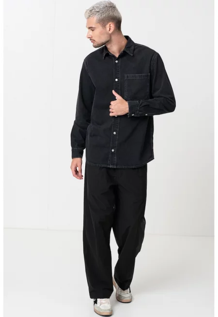 Прав панталон Riko - Черен