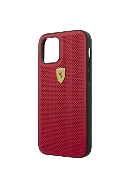 Предпазен калъф  FESPEHCP12MRE On Track Perforated - За iPhone 12 Pro Red