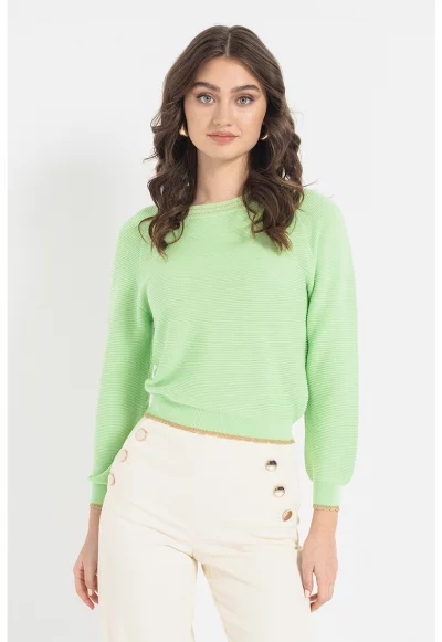 Пуловер Anice с ръкави реглан