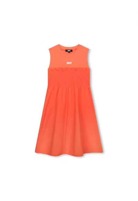 Разкроена рокля без ръкави