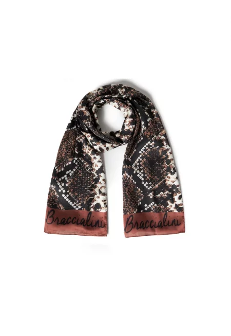 Шал с екзотичен десен - Многоцветен