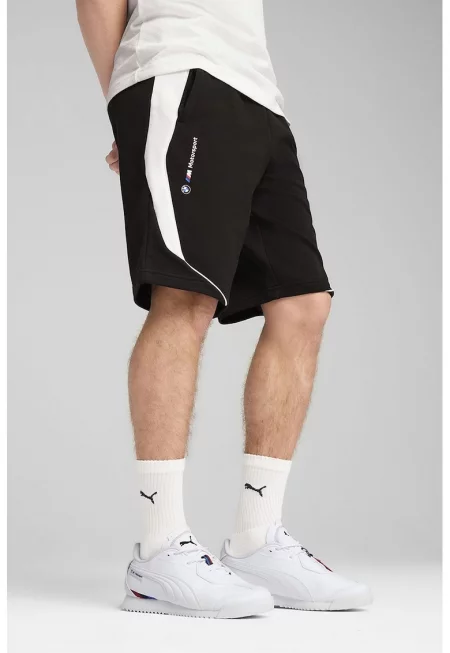 Шорти с памук - Черен/Бял