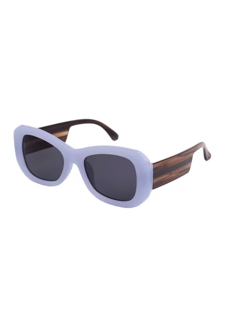 Слънчеви очила Serenity - Кафяв/Светлолилав