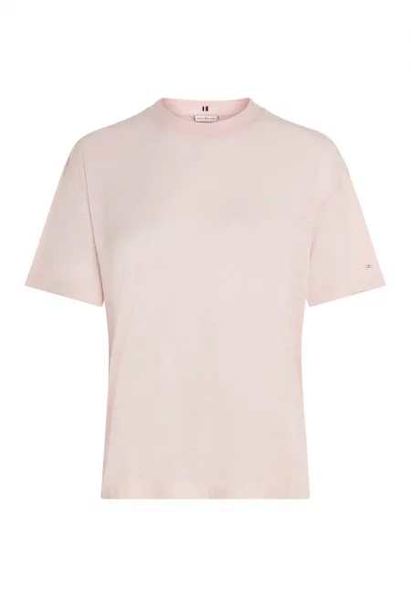 Свободна тениска с лиосел и лен