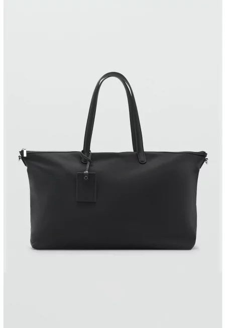 Текстилна шопинг чанта с цип