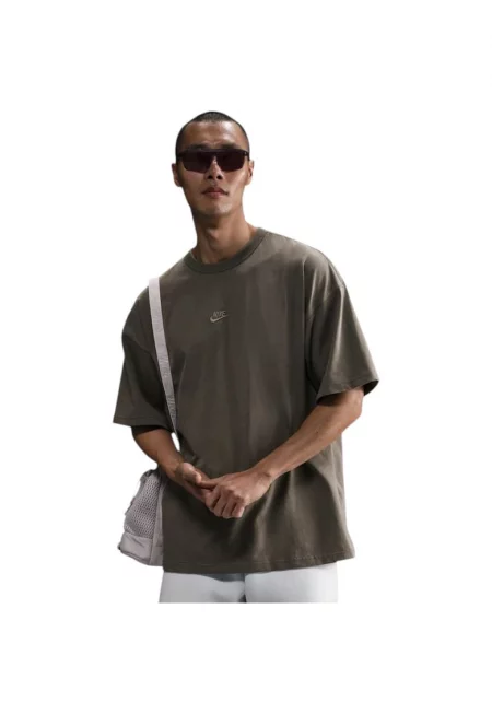 Тениска  Oversize Premium Essentials FA24 45301 - Кафяв