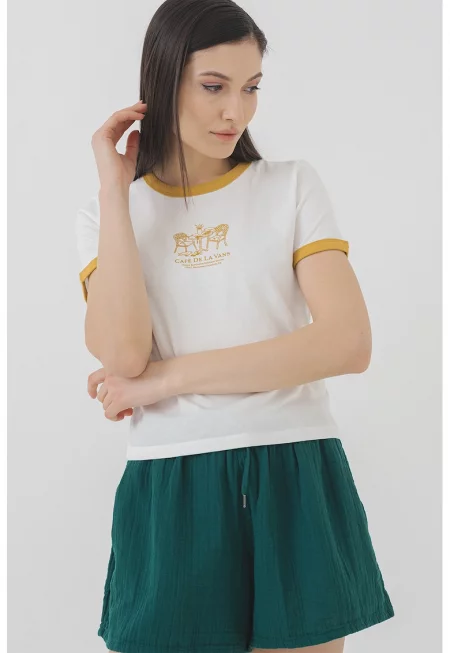 Тениска с принт