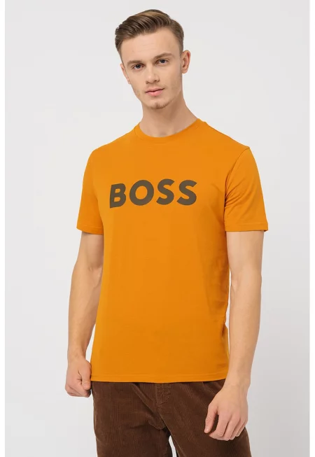 Тениска Thinking с гумирано лого