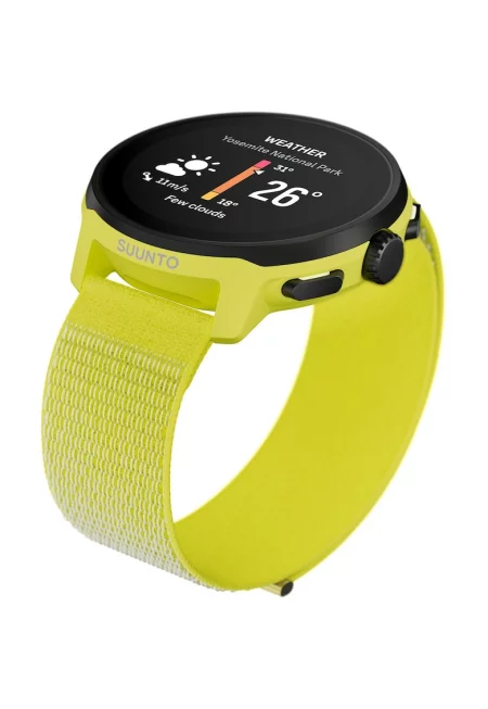Умен часовник  Run Lime - жълт - спортен - за мъже и жени