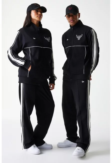 Унисекс суитшърт с цип и бродерии