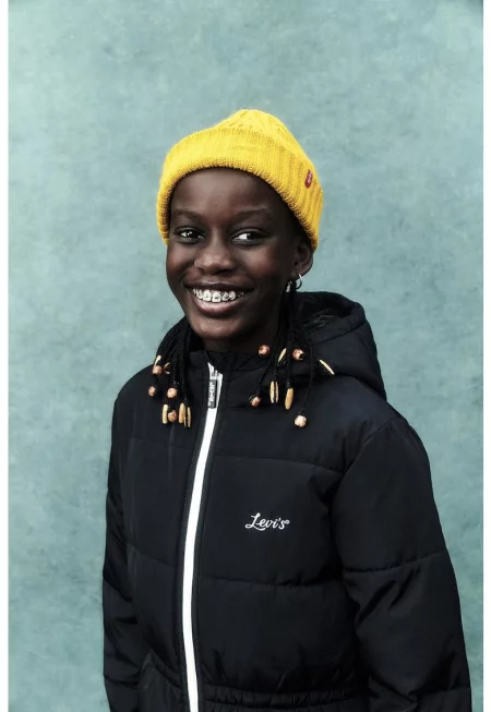 Зимно яке с качулка и лого