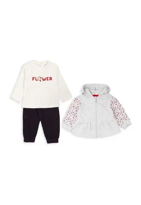 Блуза - панталон и худи - 3 части