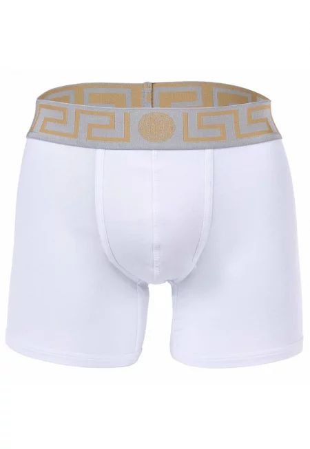 Боксерки Topeka с лого - Бял/Сребрист