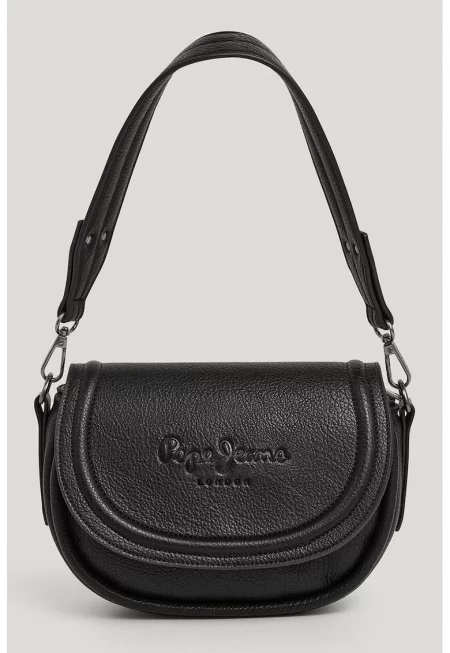 Чанта през рамо от еко кожа с лого