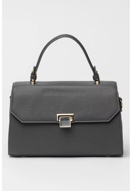 Чанта за рамо от еко кожа с отделяща се презрамка