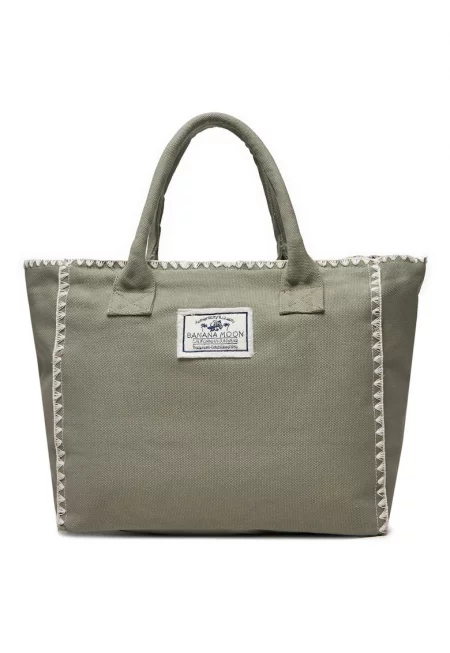 Дамска чанта  LOHAN SILK - Текстил - Зелен