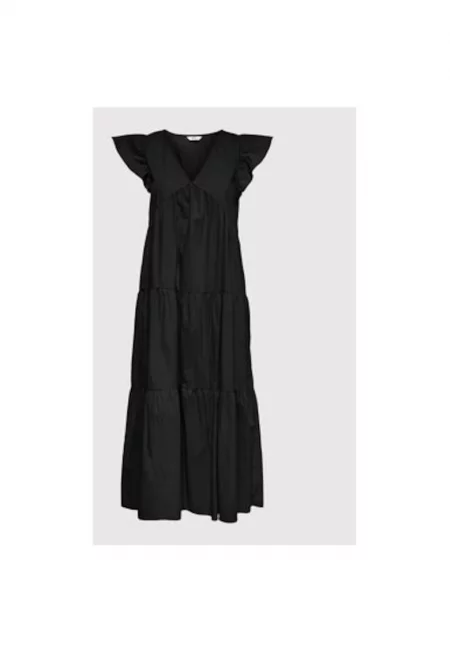 Дамска рокля -  209906493 - Памук - XS INTL - Черна