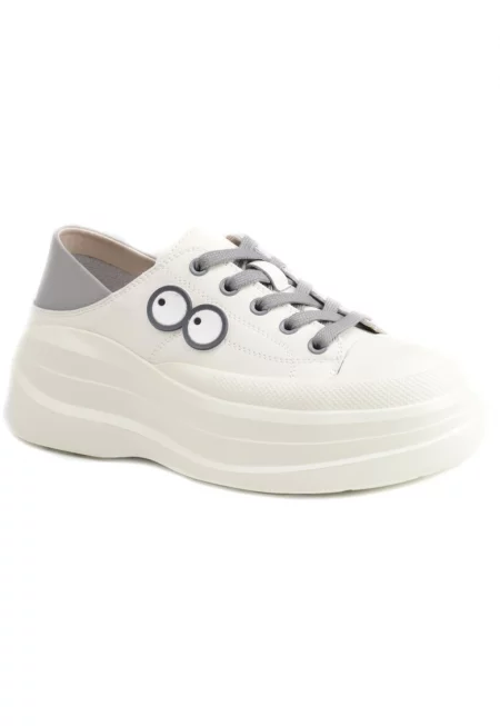 Дамски маратонки KM2817 - Бежов