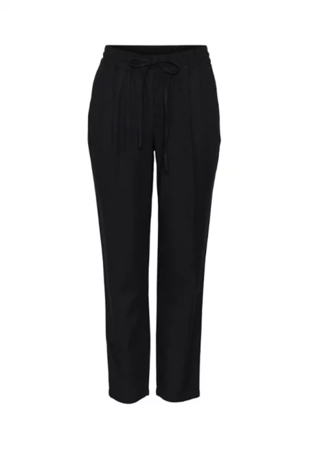 Дамски панталон -  301751809 - Вискоза - Черен