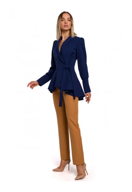 Дамско сако  Полиестер/Еластан - Морско синьо