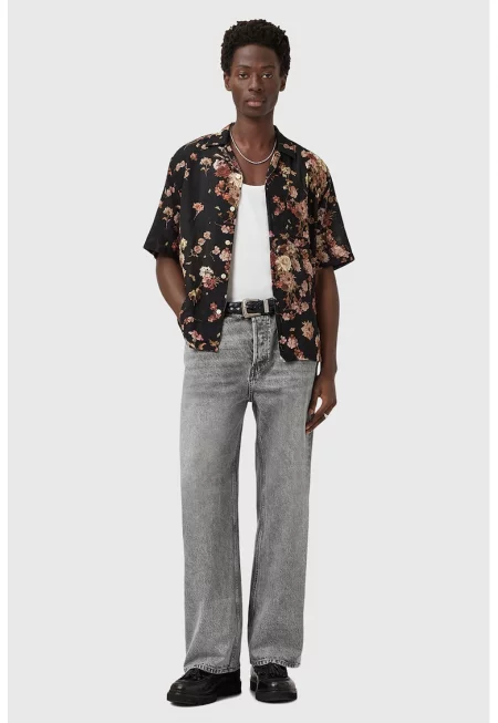 Дънки Lenny с широк крачол - Светло сив