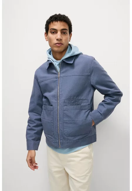 Дънково яке с цип