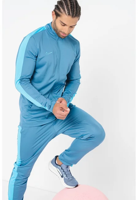 Футболен слим екип Academy - Прашно синьо