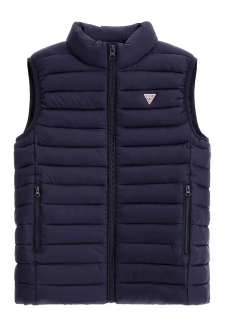 Капитониран елек с джобове