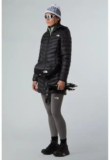 Капитонирано зимно яке Huila за хайкинг - Черен