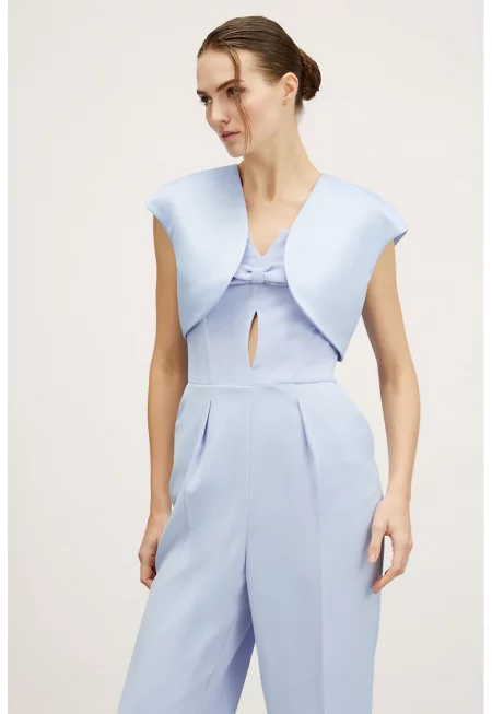 Късо сако - Светлосин