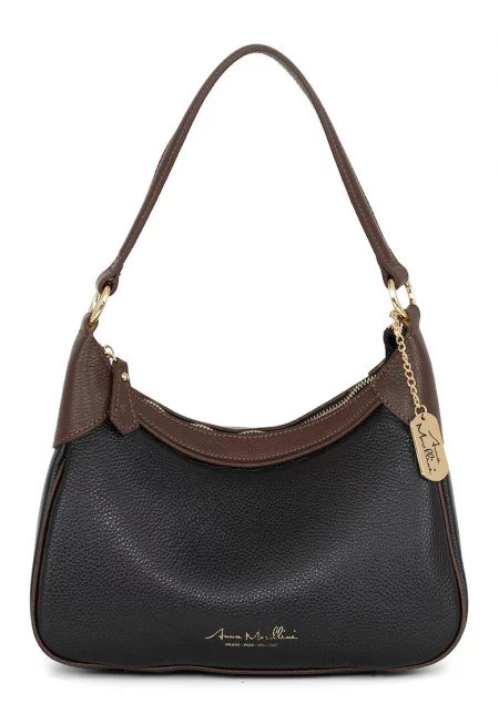 Кожена чанта през рамо Sabbatina с отделяща се презрамка