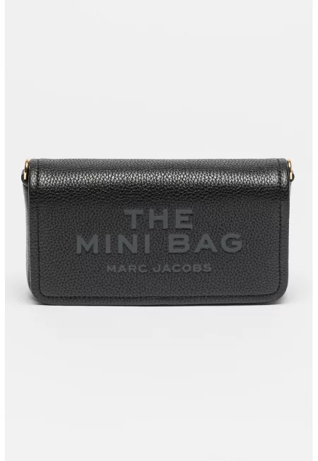 Кожена чанта през рамо The Mini Bag с лого